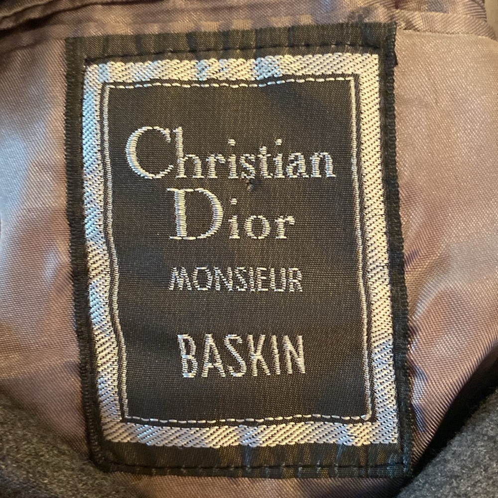 Christian Dior Monsieur Vintage Wool double breasted Sports Coat size 44R